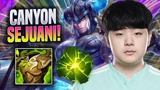 CANYON DOMINATING WITH SEJUANI! - DK Canyon Plays Sejuani JUNGLE vs Nidalee! | Season 2022