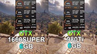 GTX 1660 SUPER vs GTX 980 Ti - Test in 10 Games (Tested in 2023)