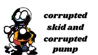 how to make corrupted skid and pump mii (spooky month) (learning with pibby) (Friday night funkin)