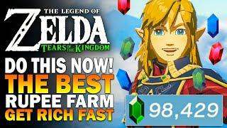 DO THIS NOW! The Best Rupee Farm In Zelda Tears Of The Kingdom - TOTK How To Make Money Fast Guide