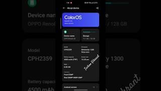 OPPO Reno 8 ColorOS 14 Alpha Update | ColorOS 14 New Update #technovikrant #shorts