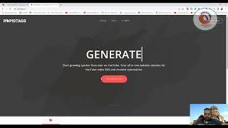 طريقة قوية لزيادة الوصول لقناتك على اليوتيوب rapidtags io