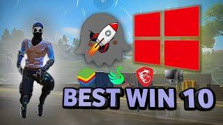 اقوي نسخه ويندوز 10 سوبر لايت للاجهزه الضعيفه  مخصص للمحاكيات فري فاير  BEST WIN 10 LOW END PC