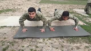 Asker eğitimi şınav