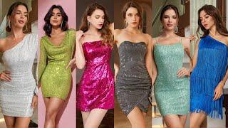 Vestidos cortos 2024/vestidos de noche elegantes/vestidos de fiesta 