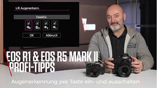 Canon Academy Quick-Tipp: Augenerkennung ein- und ausschalten mit Canon EOS R1 und EOS R5 Mark II