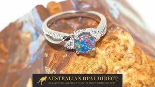 Opal Rings, Opal Wedding Rings, Black Opal Rings - Australian Opal Direct | Worldwide Shipping