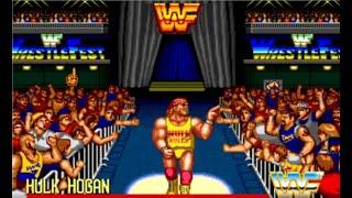 WWF WRESTLEFEST ARCADE GAME ROYAL RUMBLE WITH HULK HOGAN RETRO WRESTLING GAME #WWE #AEW #GAME