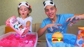 Меняемся ПОДАРКАМИ Куклы ЛОЛ в Джелли Бафф Jelly Baff challenge LOL surprise