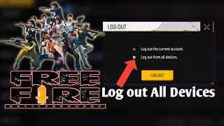 How To Remove Freefire Account From All Devices| King Detects