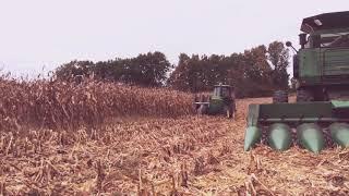 Picking corn - 3 rows at a time! #harvest18