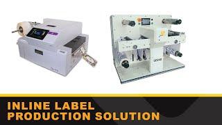 Inline Label Production Solution QL900 & GD240