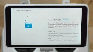DJI Tutorials - Phantom 4 Pro - How to Fly - Firmware Upgrade
