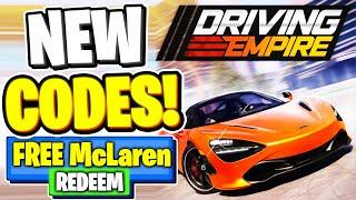 *NEW* ALL WORKING CODES FOR Driving Empire IN JUNE 2024! ROBLOX Driving Empire CODES