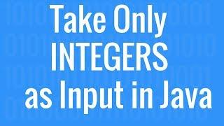 How to take only INTEGER as Input in JTextField | Java Beginner's Guide