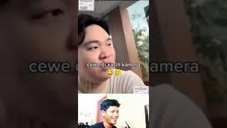 cewek ketika di kasih kamera #videolucuterbaru #lucu #reactionseadanya #ngakak #funny