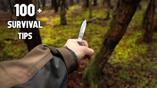 100+ Wilderness Survival Tips: THE MOVIE