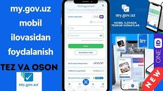 my.gov.uz  mobil ILOVASINI yuklash va ISHLATISH (2024-2025)