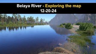 Russian Fishing 4,   Belaya River - Exploring the map 12-20-24