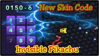 Slither.io New Skin Codes Invisible Pikachu and Epic Slitherio Best Gameplay