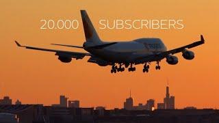 (4K) Fascinated by aviation - A music video to celebrate 20,000 subscribers