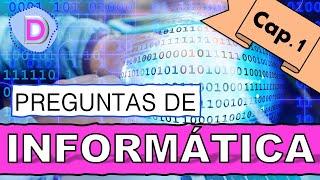  PREGUNTAS de INFORMÁTICA con OPCIONES || Cap. 1 EXAMEN de INFORMÁTICA