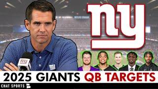 Every Giants QB Target In 2025 NFL Offseason: Trades, Free Agents & NFL Draft