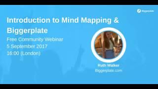 Introduction to Mind Mapping and Biggerplate - September 2017