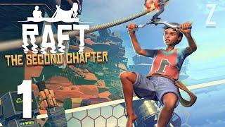 Raft Gameplay Part 1 - CARAVAN TOWN! (The Second Chapter) Update 12