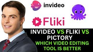 INVIDEO VS PICTORY VS FLIKI WHICH EDITING TOOL IS BETTER 2024! (FULL GUIDE)