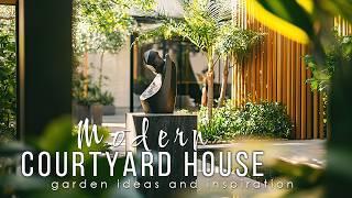 Sustainable Modern Courtyard House Gardens: Eco-Friendly Ideas and Design Inspiration