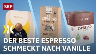 Kaffeekapseln im Test: Dieser Kaffee läuft Nespresso den Rang ab | 2024 | Kassensturz | SRF