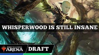 WHISPERWOOD IS STILL INSANE | Pioneer Masters Draft | MTG Arena