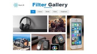 Filter Gallery In React JS