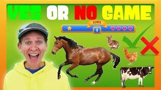 Animals Part 2 | Yes or No Game | Dream English Kids