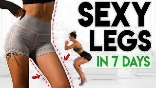 SEXY LEGS in 7 Days (lose leg fat) | 8 minute Workout