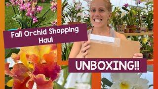 New Awesome orchid shopping Haul & Unboxing!!