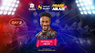 INTENSE WORSHIP WITH MINISTER PETERSON OKOPI | PRAISE ABLAZE 2024 | HARVESTHOUSE CHRISTIAN CENTER