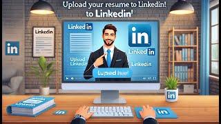 How to Upload Your Resume to LinkedIn Profile | Step-by-Step CV Upload Tutorial