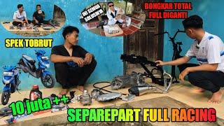 BEAT NYONYA DI BORE UP SPEK TOBRUT || EFEK KANDAS BABANG VIRAL MERUBAH SEMUANYA