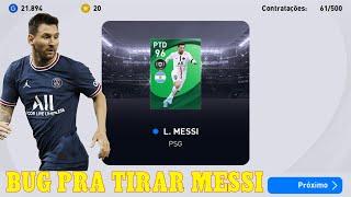 TRICK TO GET L. MESSI POTW WORLDWIDE FEB 10'22 PES2021 MOBILE BUG TRUCO TRICK