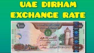 UAE Dirham (AED) Exchange Rate Today