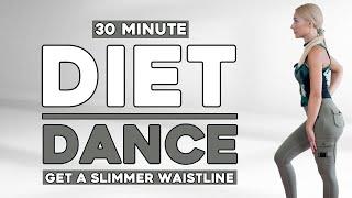 30 MIN SLIM WAIST DANCE WORKOUT Diet Dance Weight Loss Cardio Knee Friendly No Repeat