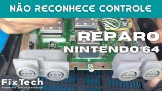 Nintendo 64 não reconhece os controles - Veja como consertar a placa do N64