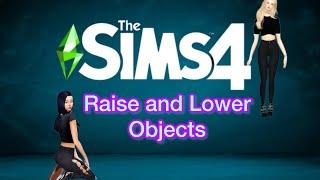 How To Raise & Lower Objects on PS4 for The Sims