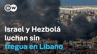 Israel y Hezbolá intercambian fuego por aire y por tierra