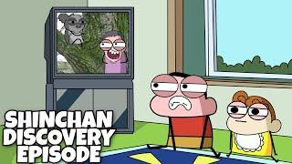 When Shinchan Reacts To  Discovery Channel | Shinchan new discovery episode