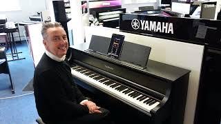 Yamaha CLP-875 Clavinova Digital Piano Demonstration & Review By Rimmers Music - 'The Piano People'