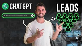 Sistema IA Para Generar Leads Infinitos con ChatGPT (100% Gratis)