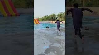 first time in swimming pool  #foryou #danishkhanbangash #kohat #swimmingpool #fyp